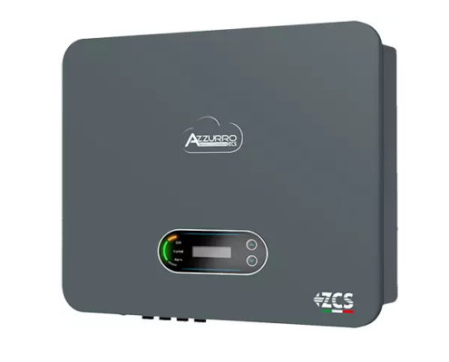 Inverter di stringa trifase (3PH) ZCS AZZURRO serie TL-V3 con potenze da 3kW (3.3KTL-V3), 4kW (4.4KTL-V3), 5kW (5.5KTL-V3), 6kW (6.6KTL-V3), 8kW (8.8KTL), 11kW (11KTL-V3 e 12kW (12KTL) ideali per impianti fotovoltaici di piccole e media dimensioni in applicazioni di tipo residenziale, commerciali e piccole industrie.