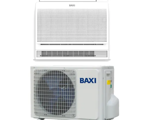 Climatizzatore Baxi con unità Interna a pavimento modello Console Mono Split da 12000 Btu completo di unità esterna