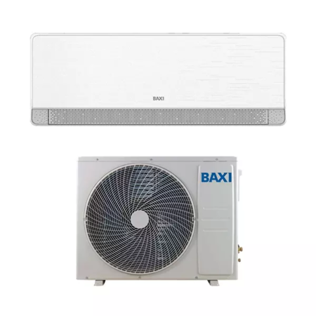 Climatizzatore condizionatore modello Sidera marca Baxi con unità interna a parete