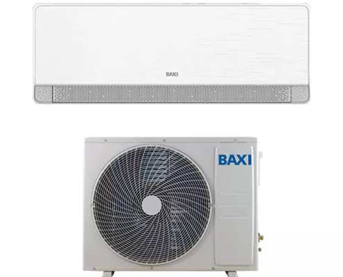 Climatizzatore condizionatore modello Sidera marca Baxi con unità interna a parete
