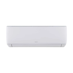 Unità interna Baxi serie Astra modello JSGNW20 con potenza da 7000 Btu/h, climatizzatore inverter compatto e silenzioso ideale per piccoli ambienti fino a 20 m²
