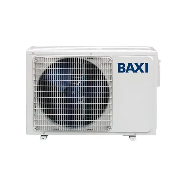 Unità esterna dual split Baxi LSGT40-2M da 14.000 Btu/h: compatta, efficiente e ideale per climatizzare fino a due ambienti.