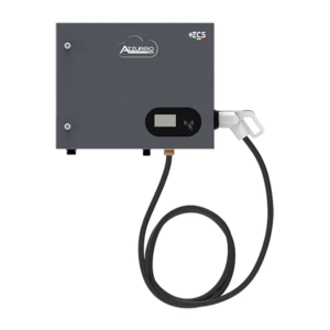 WALLBOX TRIFASE ZCS AZZURRO COREBOX SERIE DD 30K CORE CON POTENZA DI RICARICA 30KW e PRESA CCS2