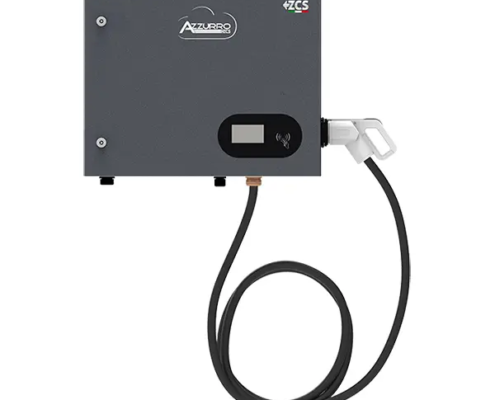 WALLBOX TRIFASE ZCS AZZURRO COREBOX SERIE DD 30K CORE CON POTENZA DI RICARICA 30KW e PRESA CCS2