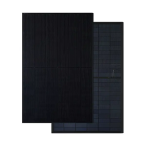 Modulo Fotovoltaico da 440W serie TwinSun Pro di Maysun Solar (MS) modello MS440MDG-48H-FBBG Bifacciale tutto nero formato da 182mm con 144 Celle di tipo 1/3 Cut- N-TopCon